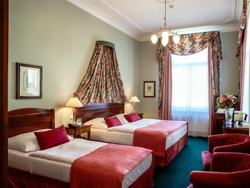 Hotel Liberty Praga Esterno foto
