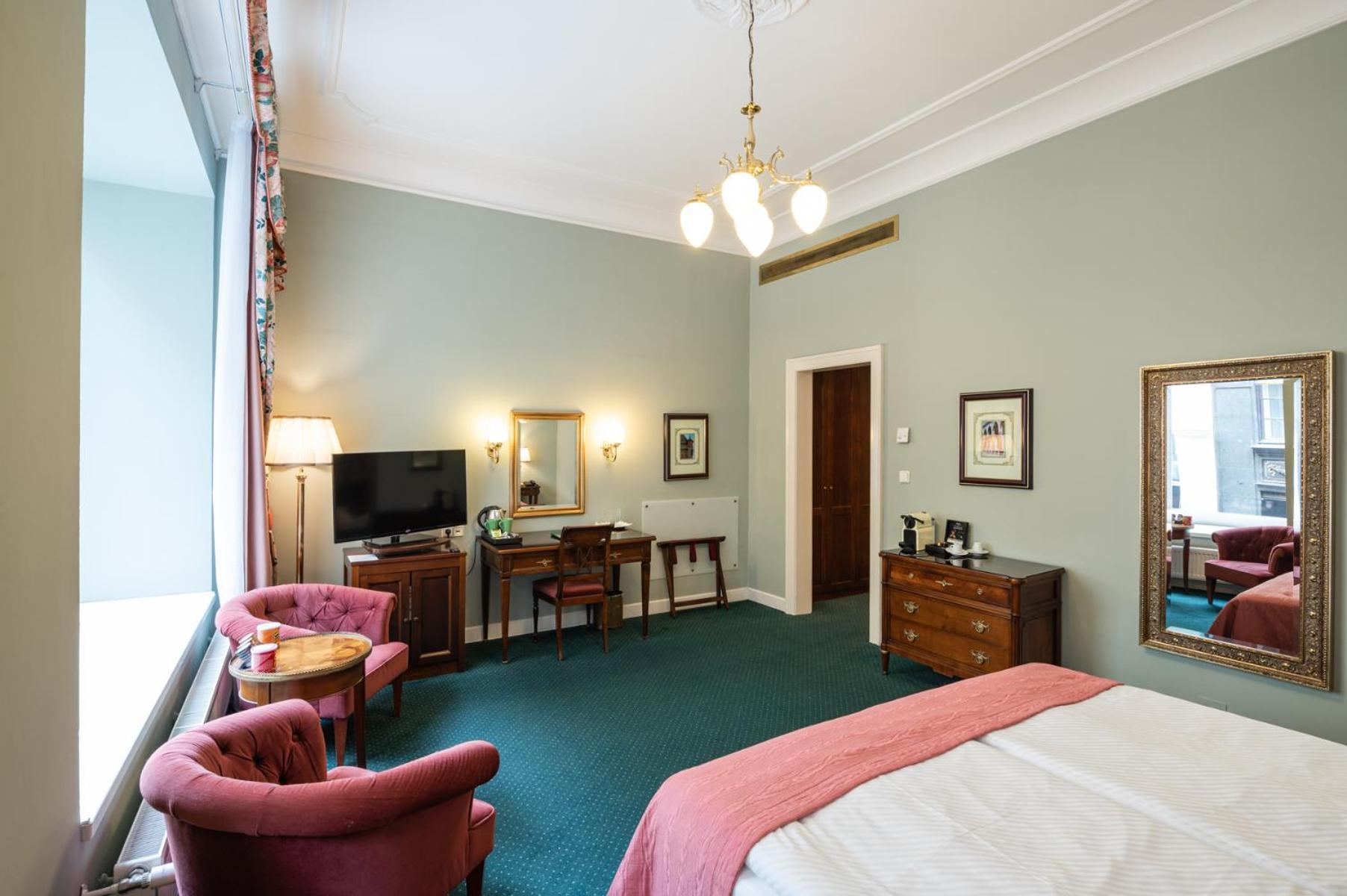 Hotel Liberty Praga Esterno foto